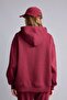 Oversize Hooded Printed Thick Sweatshirt I3057Ax26Au - 6