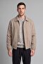 Regular Fit Elastic Waist Shirt Collar Coat I1197Ax26Wn - 3