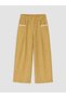 Wideleg Girls' Velvet Trousers - 2