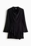 Flounced cowl-neck dress - 6