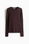 Pima cotton jersey top - 5
