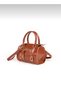Buckle Detailed Zippered Shoulder and Crossbody Bag