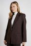Tek Düğme Blazer Ceket