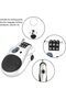 Combination Lock Cable Lock Padlock with 3 Digit Numeric Code, 80CM Extendable Cable, Heifer Shape, - 2