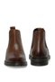 Men's 100% Genuine Leather Tan Boots Chelsea Model Elastic Casual Shoes - 6