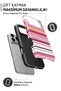iPhone 17 Pro / 18 Pro Pink Lines Double Layer Full Covering Printing Glossy Protect Phone Case - 2