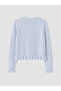 Esvab • Modern & Distinctive Zero Roba Collar Women's Knitwear Cardigan - 8