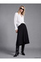 Esvab • Modern & Distinctive Asymmetrical Skirt with Zipper at the Waist - 2