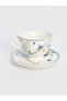 Esvab • Modern & Distinctive Printed Porcelain Coffee Cup Set for 2 People - 3