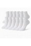 Women's Bamboo Booties Socks 12-Pack |   Breathable Moisture-Wicking Soft, Black White Gray - 2