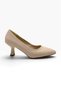 C-Shoes Bj249-26 Skin Leather Medium Heeled Women's Stiletto - 2