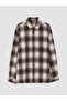 Esvab • Modern & Distinctive Checkered Embroidered Boys' Lumberjack Shirt - 2
