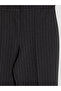 Esvab • Modern & Distinctive Slim Fit Striped Spanish Flare Women's Trousers - 8