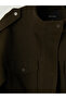 Esvab • Modern & Distinctive Stand Collar Loose Fit Women's Cashmere Jacket - 8