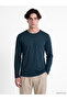 Esvab • Modern & Distinctive Zero Roba Collar Long Sleeve Men's T-Shirt - 2