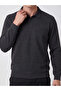Esvab • Modern & Distinctive Devrik Roba Collar Men's Sweatshirt - 4