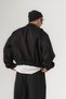 Suedelock Leather Men's Coat with Snap Closure Detail on Zipper - 4