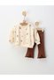 Compleu Buppy Bear, crem-maro - 2