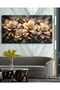 Black Gold Floral One Piece Canvas - Canvas Art Print - 7