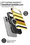(Magsafe) iPhone 15 Plus Bold Stripes Double Layer Glossy Protect Phone Case - 2