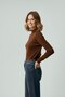 Women's Half Turtleneck Soft Knit Sweater - 4