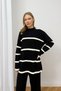 Striped Knitwear Set 87-8887 - 5