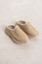 Ljn-30 Thick Sole Stoned Indoor Slippers - 2