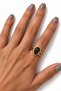 Cut Cat's Eye Gold Ring - 3