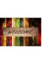 Outside Door Front Balcony Hallway Mat Digital Printing Non-Slip Base Washable