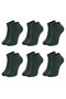 Wak Men's Cotton Booties Socks 6 Pack 39-44 |   Seamless Toe, Anti-Odor, Breathable Short Sneaker Socks - 2