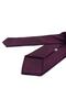 Burgundy Small Pattern Classic Tie with Handkerchief Kk14045 - 3