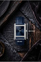 Tank Men's Quadrangle Leather Strap Wristwatch - 3