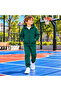 Boys' Zippered Hooded Rubberized Track Suit with Rubberized Legs