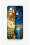 Redmi Note 10 Pro Compatible Sky and Earth Pattern Silicone Case - 4
