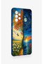 Samsung A52 Compatible Sky and Earth Pattern Silicone Case - 2