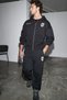 Deltan men's zippered printed anthracite tracksuit set - 5