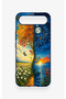 Tecno Spark Slim Compatible Silicone Case with Sky and Earth Pattern - 4