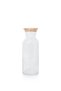 Lina 6-Piece Glass Storage Container Set 1250 ml Vacuum Wooden Lid Airtight Dry Food Container Set - 3