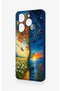 Tecno Spark 10 Pro Compatible Silicone Case with Sky and Earth Pattern - 3