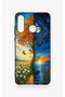 Huawei P30 Lite Compatible Silicone Case with Sky and Earth Pattern - 4