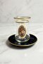 12 Piece 6-Person Gilded Tea Set with Glass Labels - 3