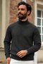 Men's Full-Length Winter Smoked Fit Sweater