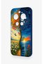 Mi 17 Ultra Compatible Sky and Earth Pattern Silicone Case - 3