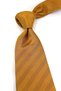 Mustard Plain Pattern Italian Silk Tie İk2637 - 2