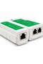 جهاز اختبار كابلات الشبكة RJ45 RJ11 طراز BS-468، جهاز اختبار كابلات الشبكة المحلية (LAN) ثنائي الوظيفة مع وحدة رئيسية ووحدة تحكم عن بعد، مزود بإضاءة LED لرسم الخرائط، وكشف الانقطاع والدوائر القصيرة والأسلاك المتقاطعة والخطأ في التوصيل، أداة اختبار سريعة للكابلات. - 7