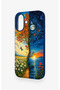 iPhone 16 Compatible Sky and Earth Pattern Silicone Case - 3