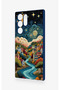 Samsung S22 Ultra Compatible Night Tale Patterned Silicone Case - 4