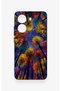 Poco X7 Pro Compatible Colorful Sky Pattern Silicone Case - 2