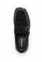 -Genuine Leather Women's Monk Strap Loafer Shoes - 2