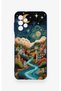 Samsung A13 Compatible Night Tale Patterned Silicone Case - 2